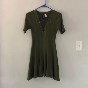 Sleeved Mini Dress